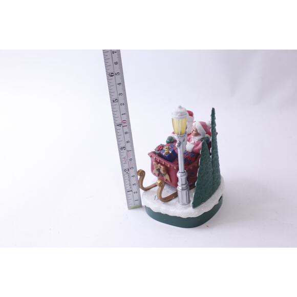 Sleigh Ride, Christmas Musical Ornament or Centerpiece, Signature, Illuminates, - Picture 3 of 3